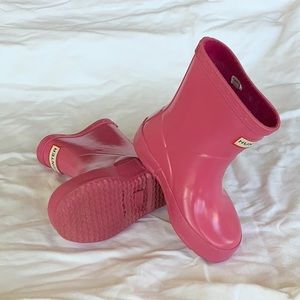 Pink Hunter Boots (Size 4 Toddler)